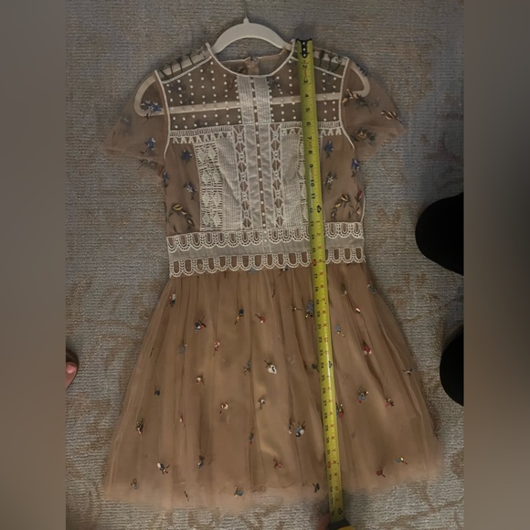 Valentino Embellished Tulle Mini Dress - Picture 9 of 12